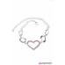 Wearing My Heart On My Sleeve Pink Bracelet Wearing My Heart On My Sleeve Pink Bracelet