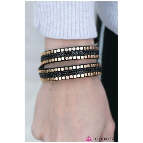 What Your Mama Gave You Gold/Black Bracelet What Your Mama Gave You Gold/Black Bracelet