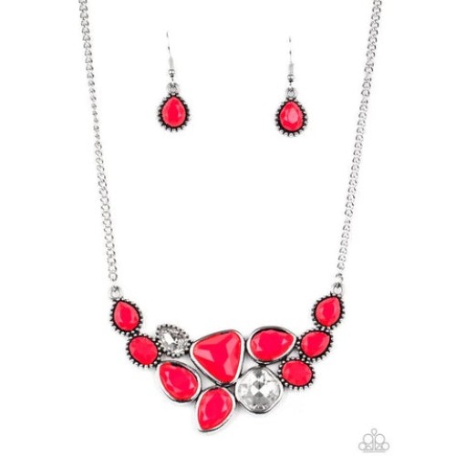 Breathtaking Brilliance Red Necklace Breathtaking Brilliance Red Necklace