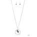 Chicly Geocentric Black Necklace Chicly Geocentric Black Necklace