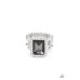 Glamorously Glitzy Black Ring Glamorously Glitzy Black Ring