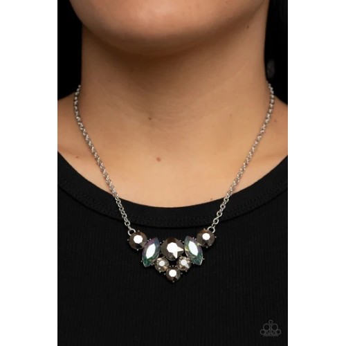 Lavishly Loaded Silver Necklace Lavishly Loaded Silver Necklace