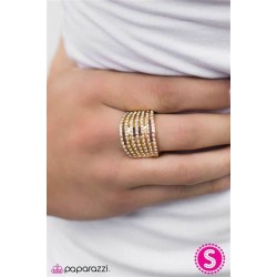 It's The Glitter Things That Count Gold Ring It's The Glitter Things That Count Gold Ring