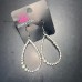 Say No More White Earring Say No More White Earring
