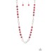 Tea Party Tango Red Necklace Tea Party Tango Red Necklace